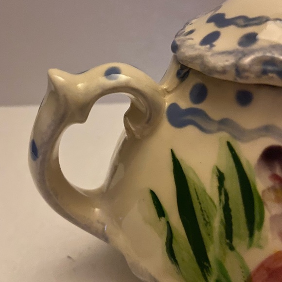 Hand Made And Hand Painted Teapot - Picture 6 of 7